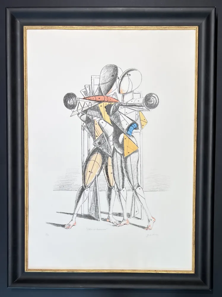 リトグラフ De Chirico - Giorgio de Chirico (1888–1978) - Coloured lithograph on paper - 1970