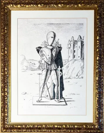 リトグラフ De Chirico - Giorgio de Chirico (1888–1978) - Il trovatore 
