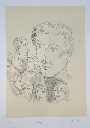 彫版 De Chirico - Personaggi 