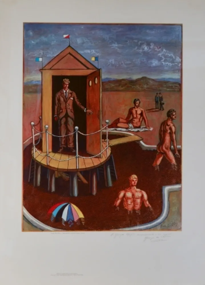 オフセット De Chirico - Senza titolo