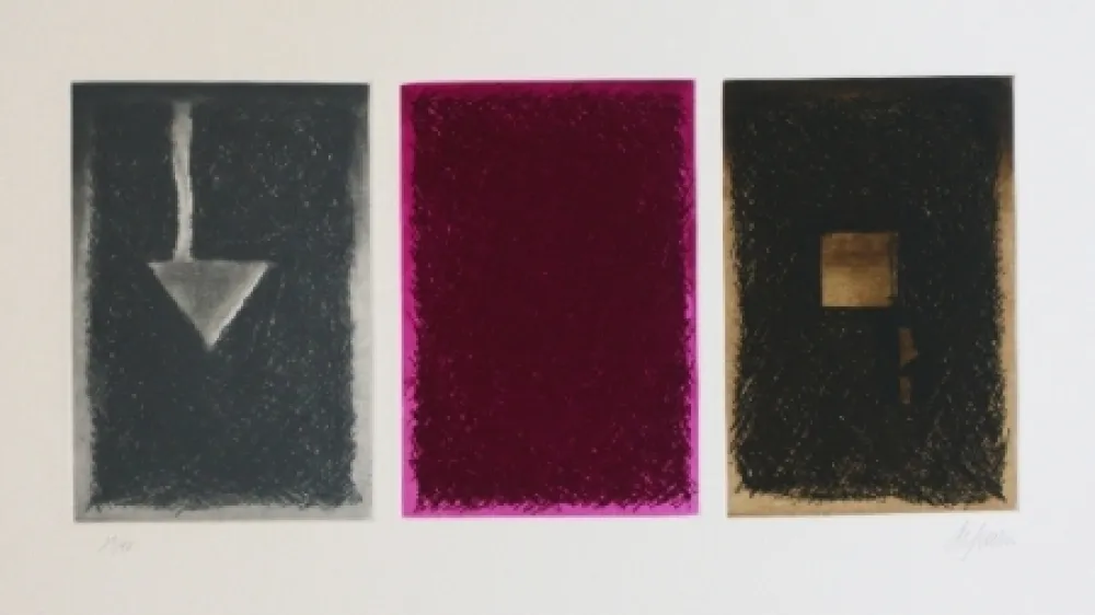 エッチングと　アクチアント De Juan - Triptico en color I