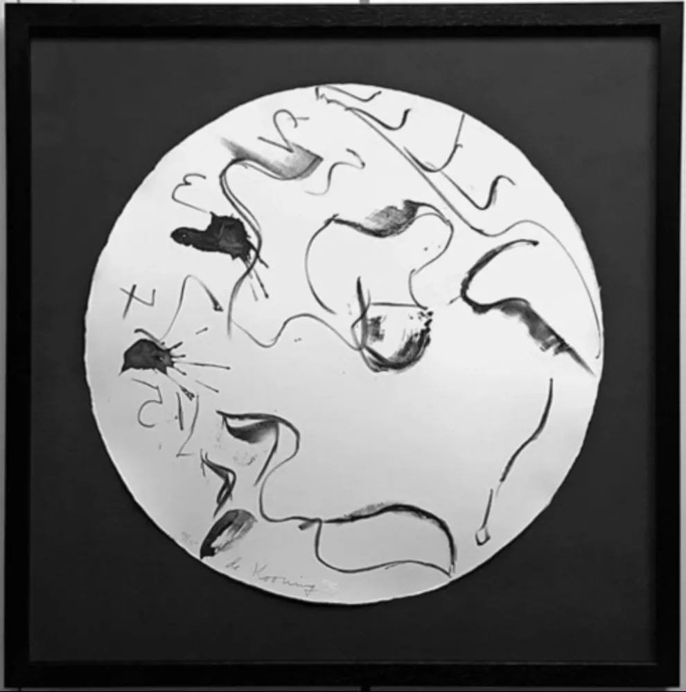 リトグラフ De Kooning - Untitled from Self Portrait in a Convex Mirror