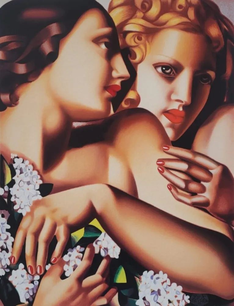シルクスクリーン De Lempicka - Printemps 