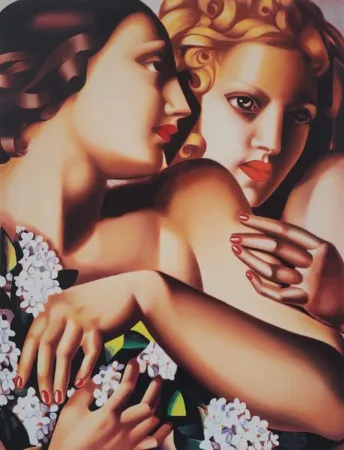 シルクスクリーン De Lempicka - Printemps 