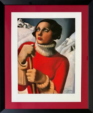 デジタル版画 De Lempicka - Saint Moritz, 1929
