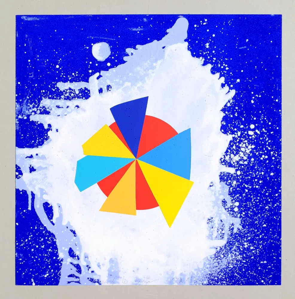 シルクスクリーン De Maria - Composizione