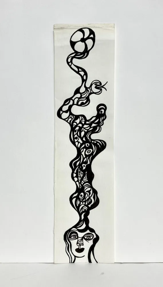 技術的なありません De Saint Phalle - Encre sur papier 