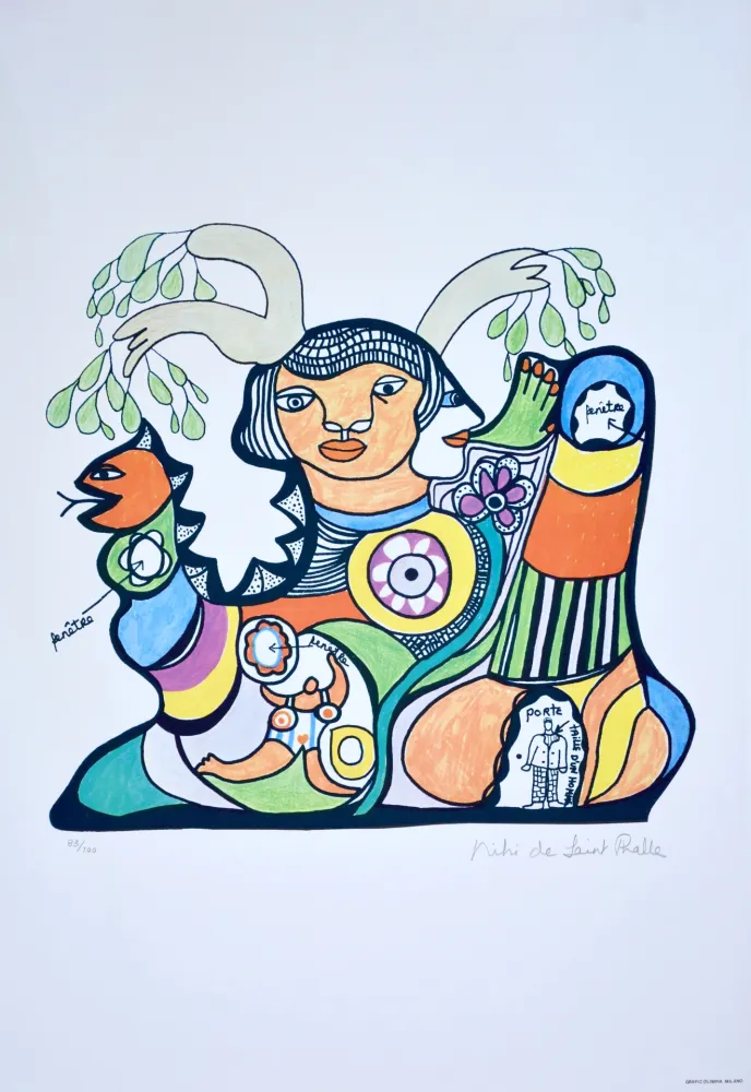 オフセット De Saint Phalle - Hommage à la vie 