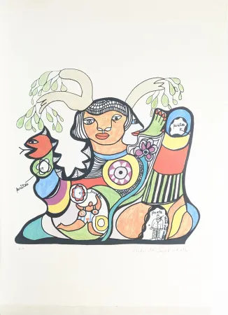オフセット De Saint Phalle - Hommage à la vie 