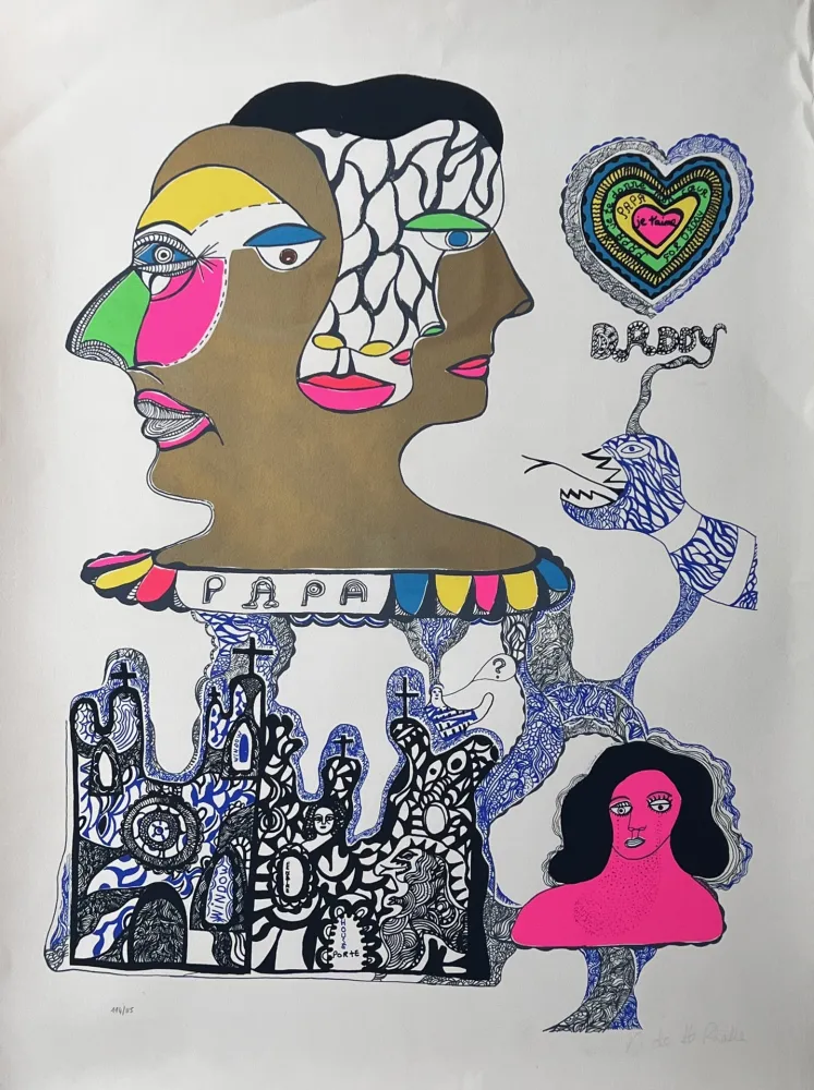 シルクスクリーン De Saint Phalle - Nana Power 