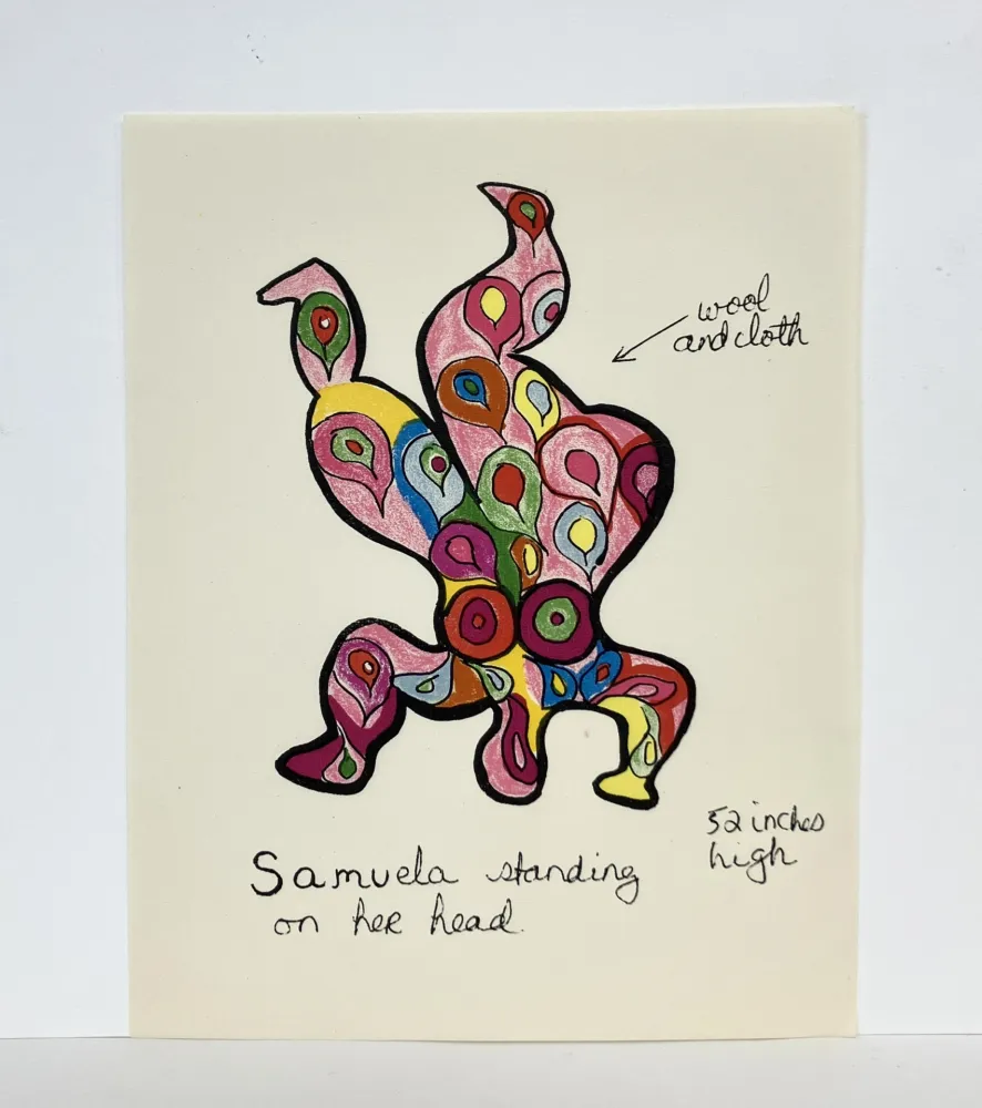 リトグラフ De Saint Phalle - Samuela. 1966
