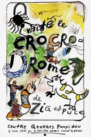 掲示 De Saint Phalle - Visitez le crocrodrome de Zig et Puce