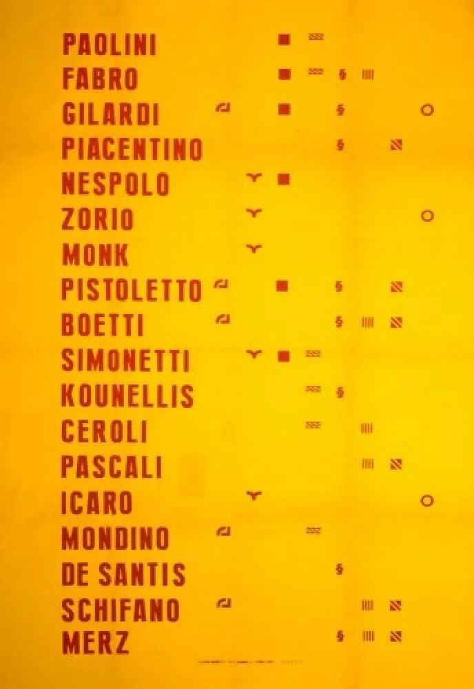 リトグラフ De Santis - Manifesto 2017