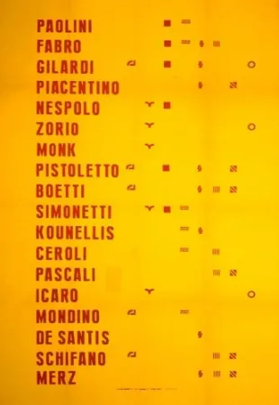 リトグラフ De Santis - Manifesto 2017