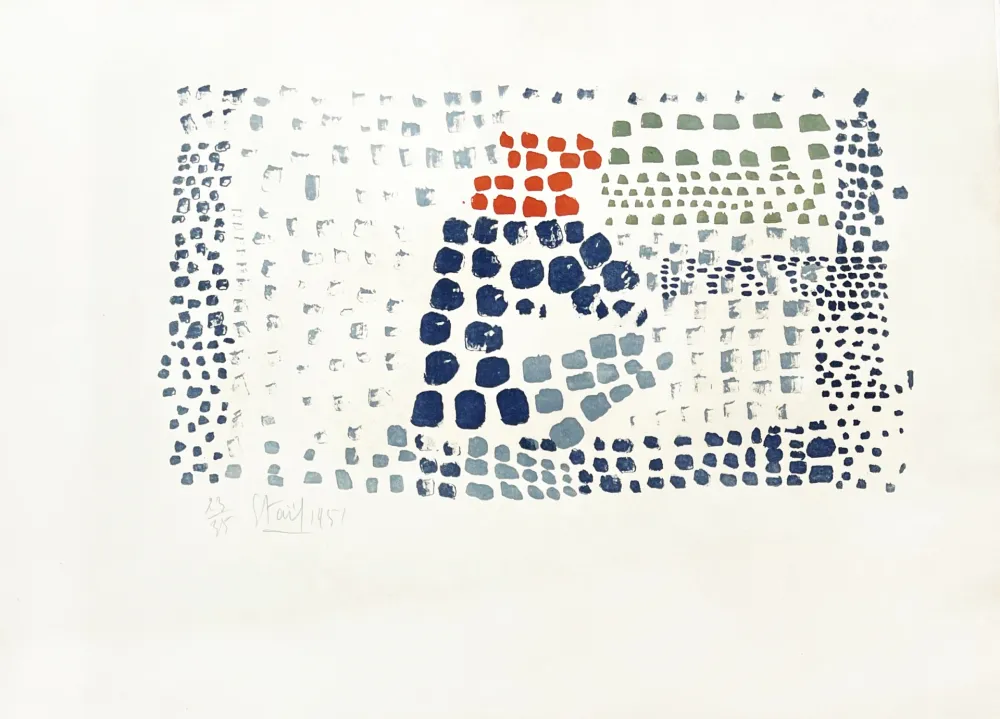 リトグラフ De Stael - Composition