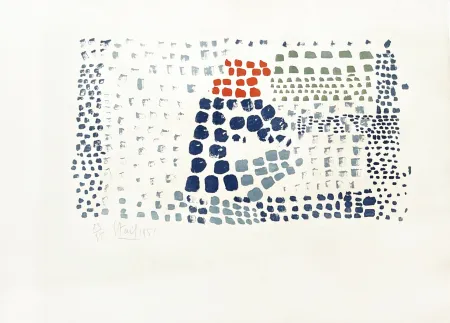 リトグラフ De Stael - Composition