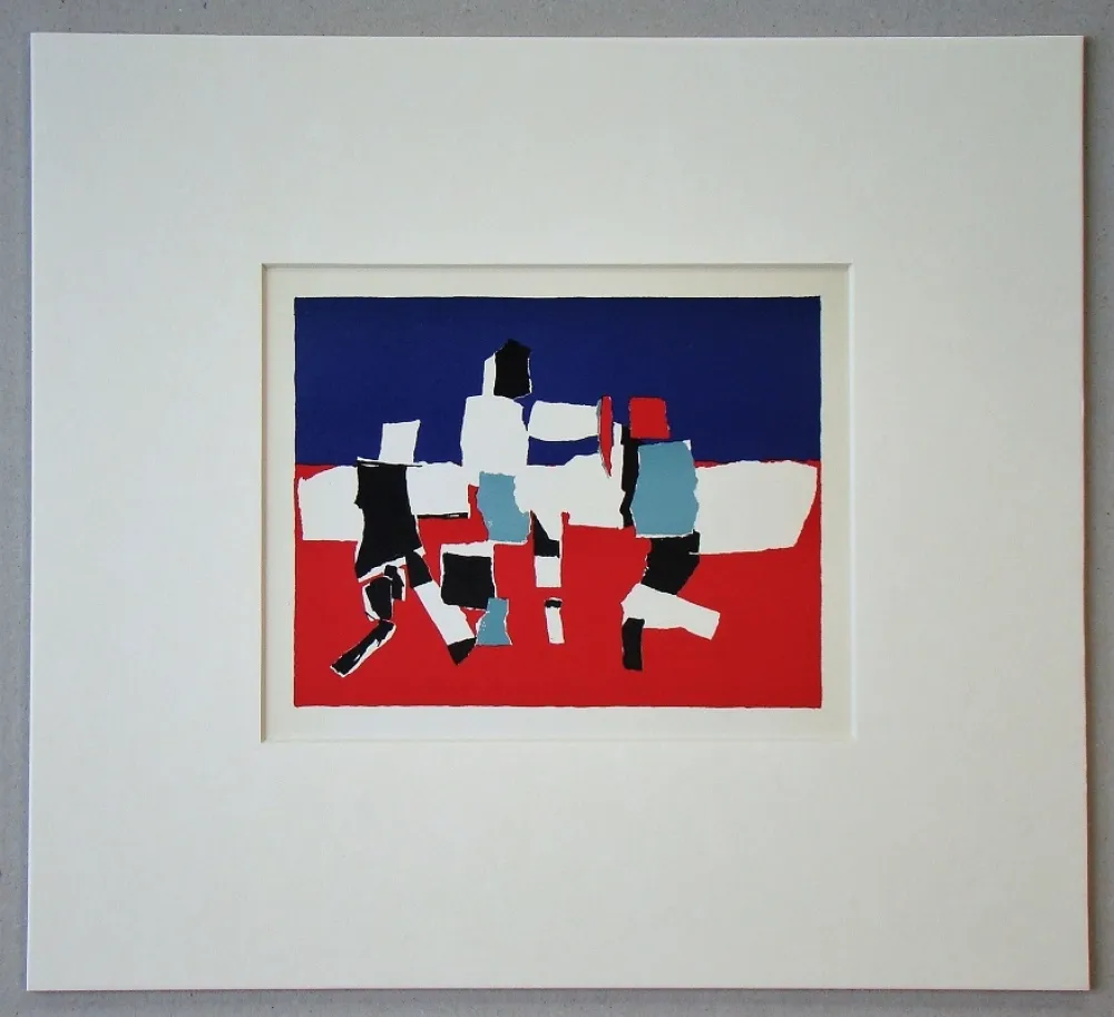 リトグラフ De Stael - Composition - 1951