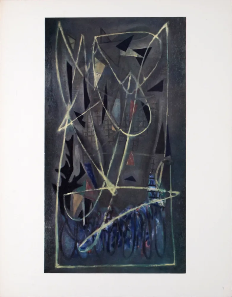 オフセット De Stael - Composition, 1960.