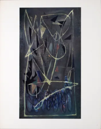 オフセット De Stael - Composition, 1960.