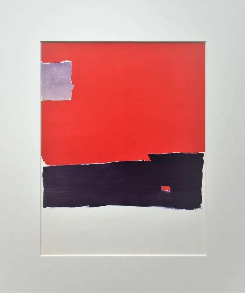 ステンシル De Stael - Composition paysage