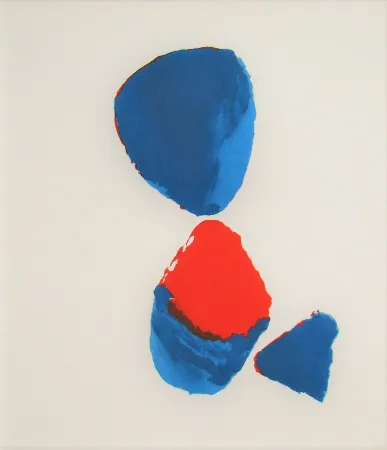 ステンシル De Stael - Composition sans titre pour René Char