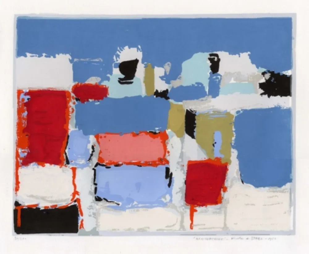 ステンシル De Stael - Méditerranée