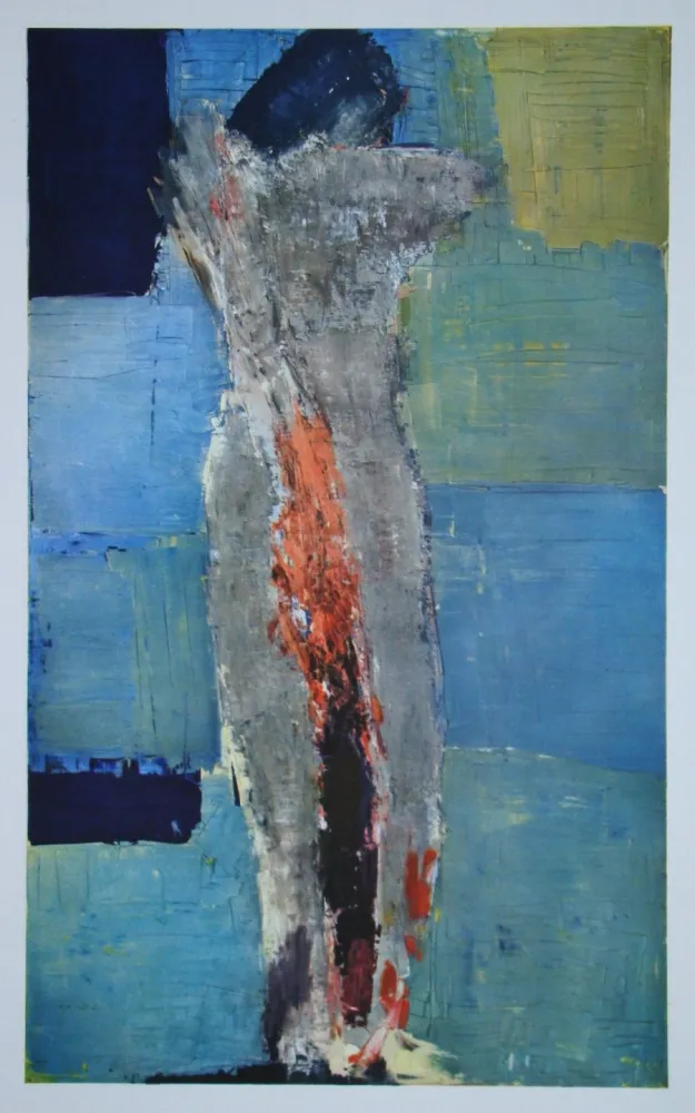 リトグラフ De Stael - Nu debout