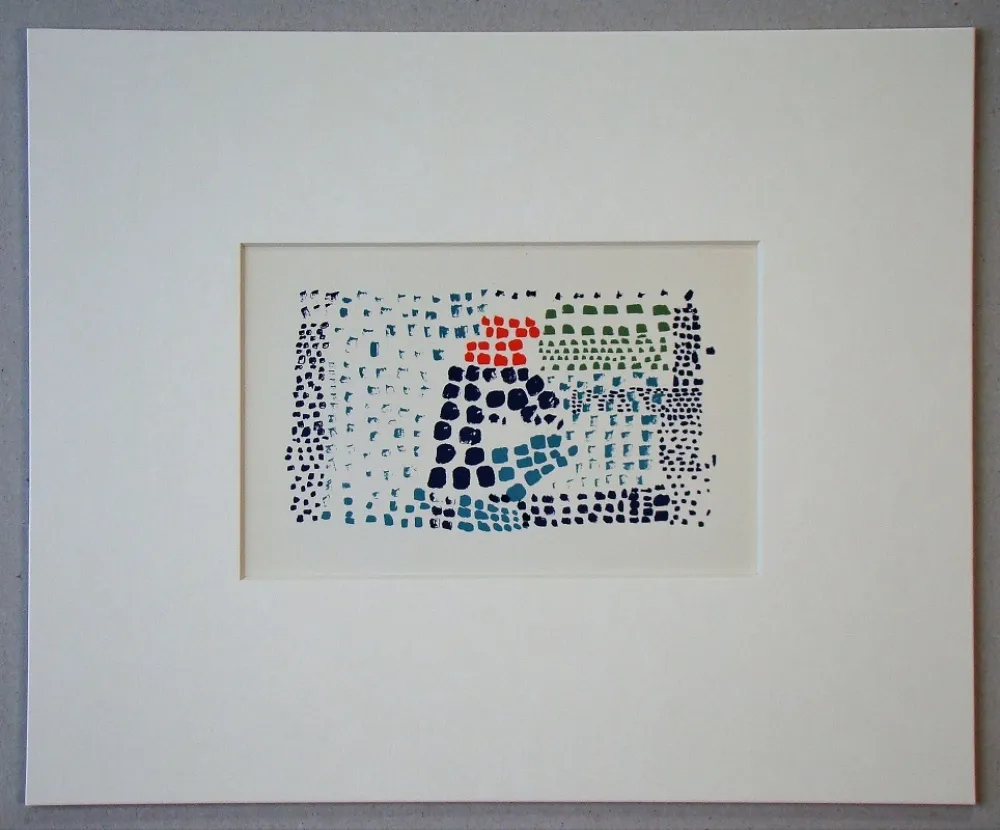 リトグラフ De Stael - Nuit au Parc des Princes - 1952