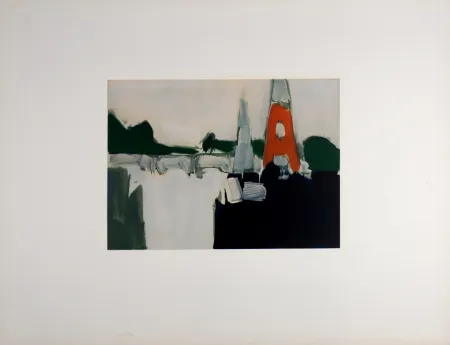 リトグラフ De Stael - Paris, La Tour Eiffel, 1974