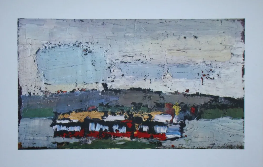 オフセット De Stael - Rosny, bateau sur la Seine