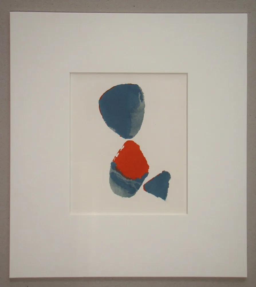 ステンシル De Stael - Sans titre - pour René Char, 1952