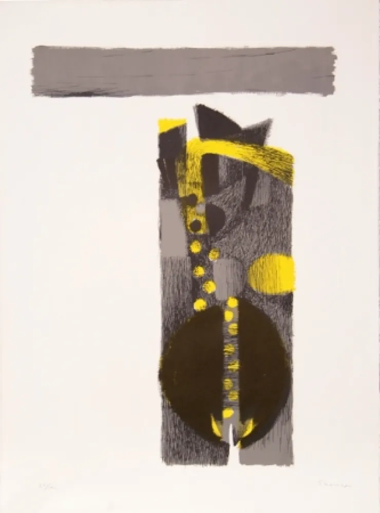 リトグラフ De Szyszlo - Sin Titulo