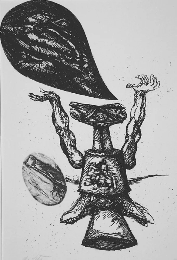 エッチング De Vita - Le cose che volano I