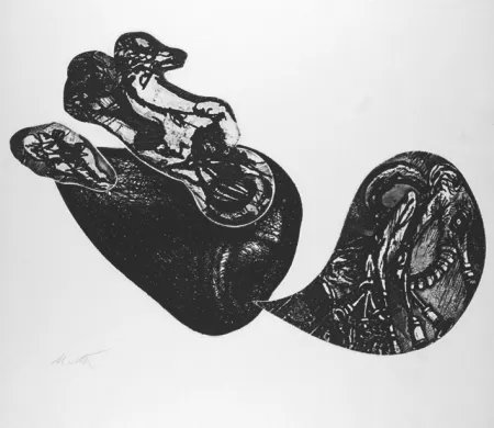 エッチング De Vita - Le cose che volano II