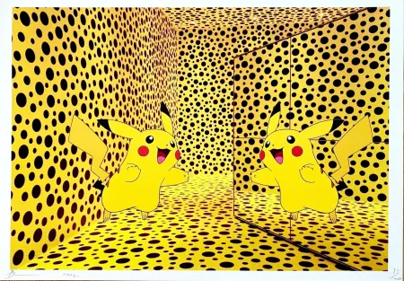 デジタル版画 Death Nyc - Pikachu