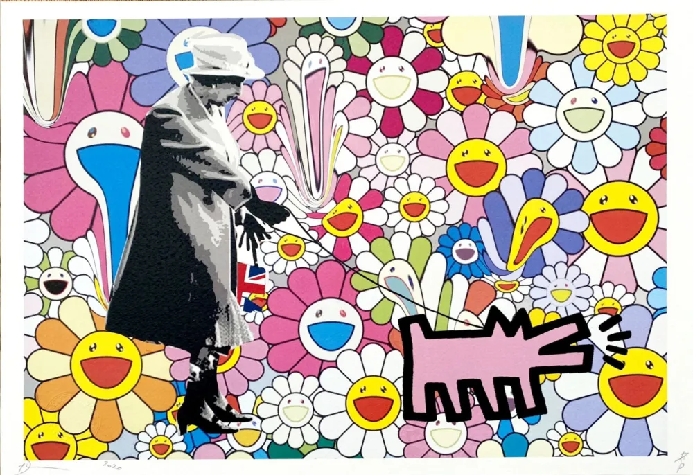 デジタル版画 Death Nyc - Queen Flowers