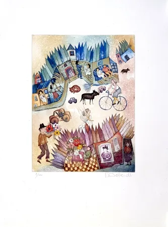 エッチングと　アクチアント Deberdt - Les sablons