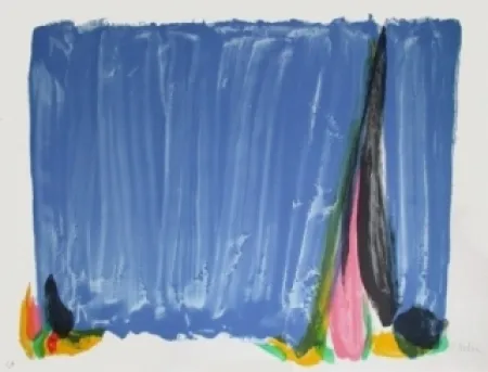 リトグラフ Debré - Composition