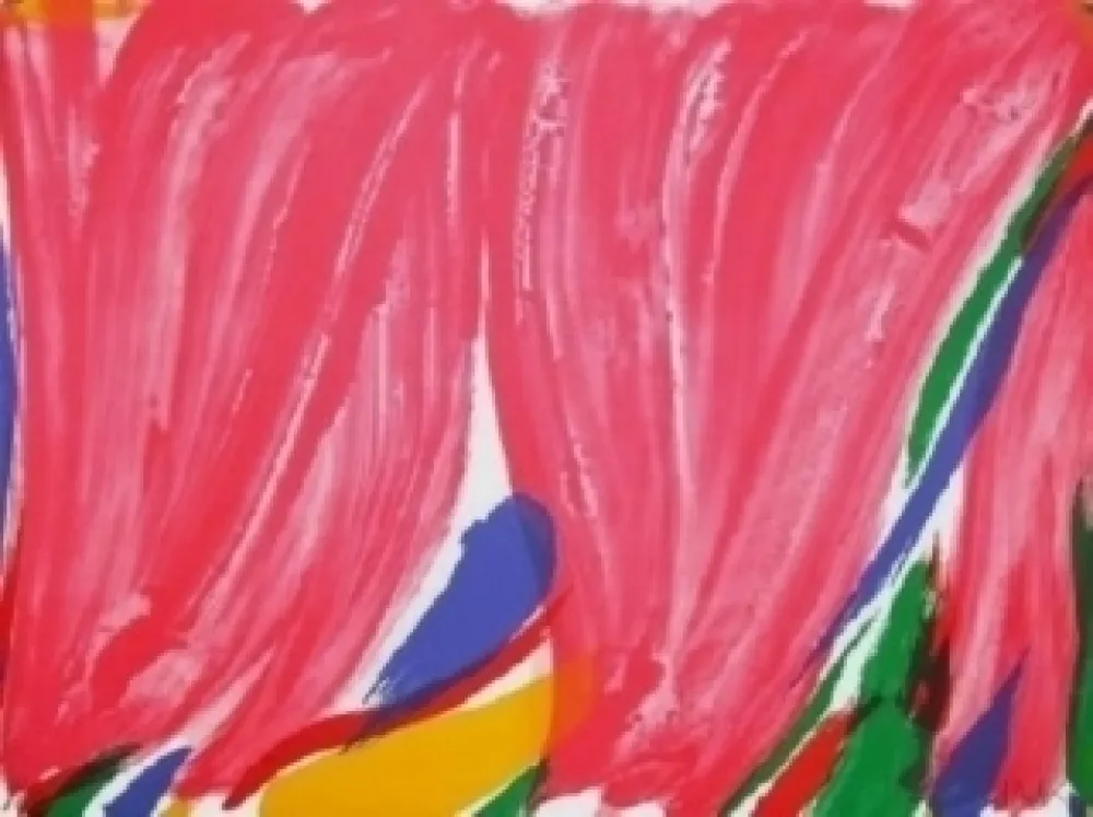 リトグラフ Debré - Composition 