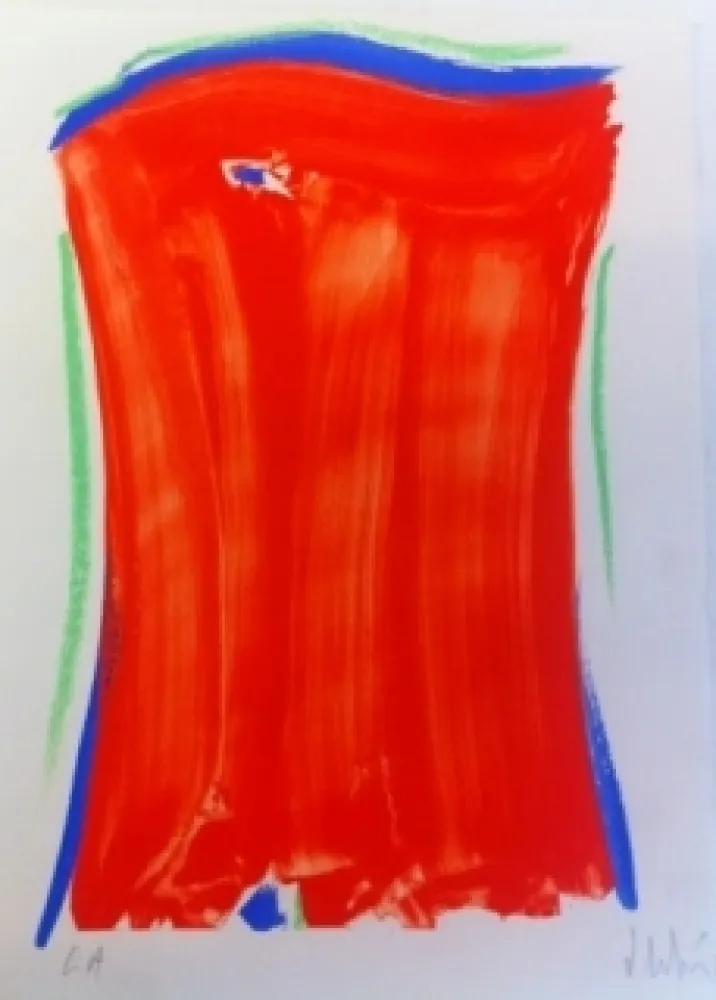 リトグラフ Debré - Composition abstrait