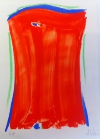 リトグラフ Debré - Composition abstrait