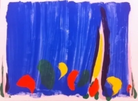 リトグラフ Debré - Composition abstrait