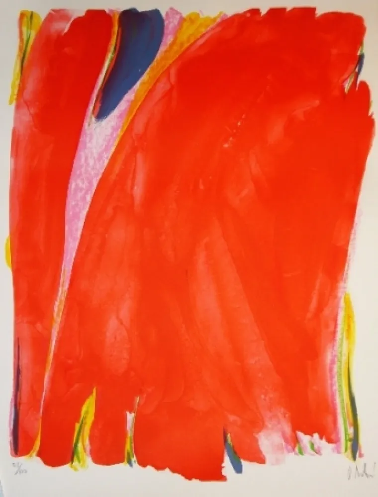 リトグラフ Debré - Composition abstraite