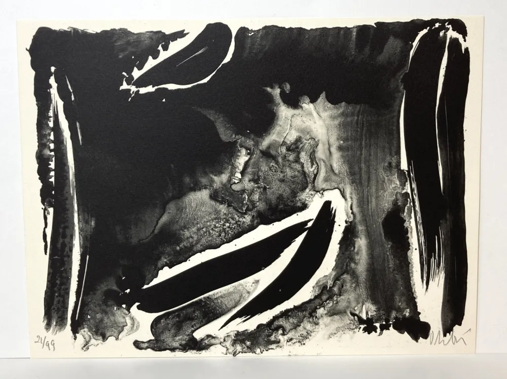 リトグラフ Debré - Les ambassadeurs, 1989.