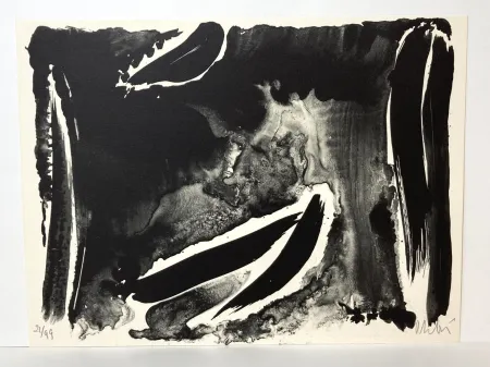 リトグラフ Debré - Les ambassadeurs, 1989.