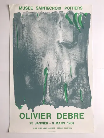 掲示 Debré - Musée Sainte-Croix Poitiers / Signe-Paysage Tours