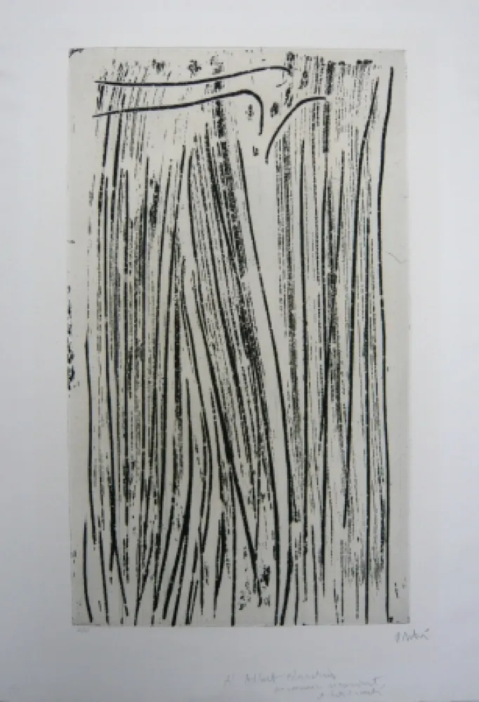 エッチングと　アクチアント Debré - Personnage signe