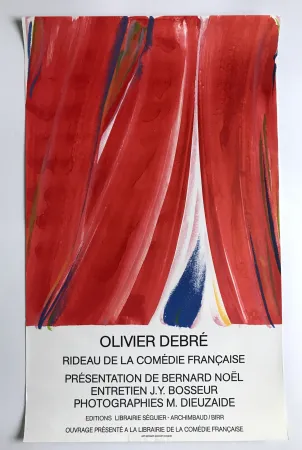 掲示 Debré - Rideau de la Comédie française