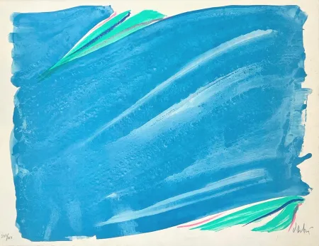 リトグラフ Debré - Signe-Paysage 