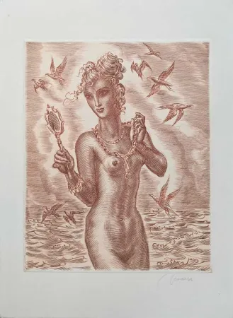 エッチング Decaris - Vénus